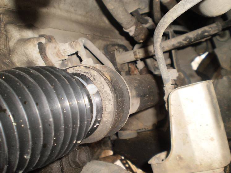 Маншоните и част от рейката ...